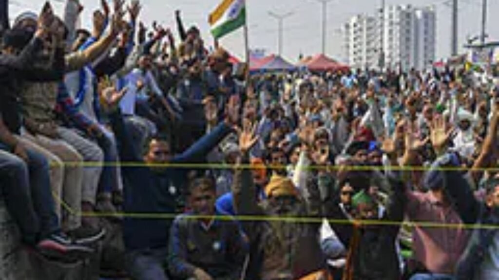 Farmer Protest in Bikaner