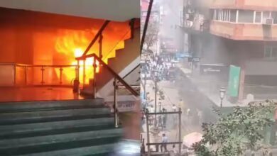 fire in Ajmer hotel