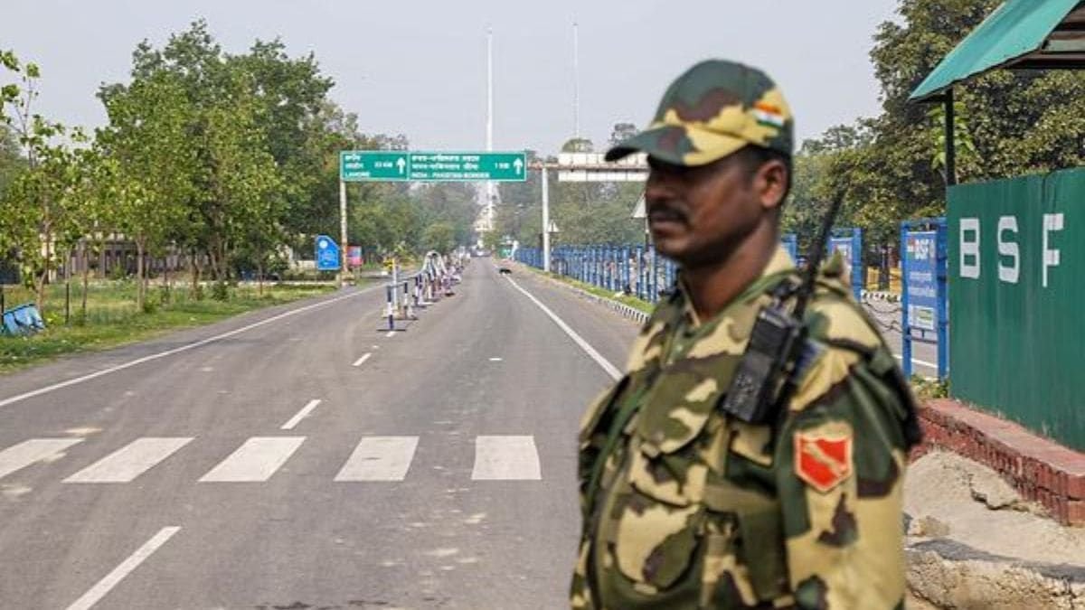 Blackout in border area